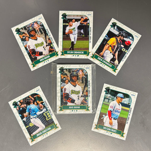 Eugene Emeralds Choice 2025 Update Team Card Set