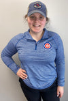 Women's Chicago Cubs Lightweight Quarter Zip