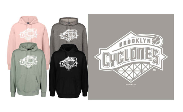 Brooklyn Cyclones Primary Logo Hood