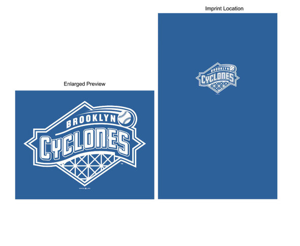 Brooklyn Cyclones Sweatshirt Blanket