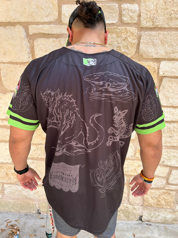 Round Rock Express OT Sports Chupacabras Tackle Twill Replica Jersey