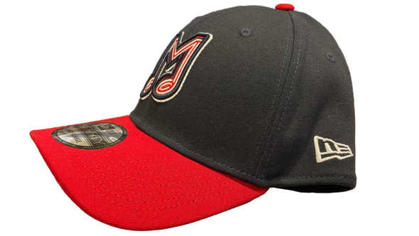Memphis Redbirds New Era 39Thirty Flex Fit Navy/Red Alternate Cap