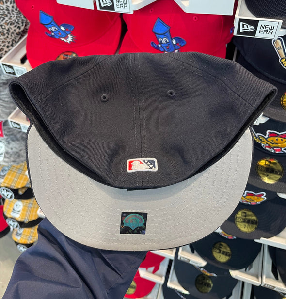 Pawtucket NEW MiLB Logo Plain P 59FIFTY Hat