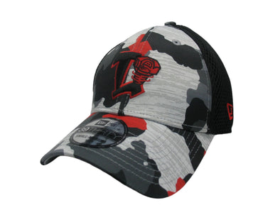 Lansing Lugnuts New Era 3930 Camo/Black Mesh Hat