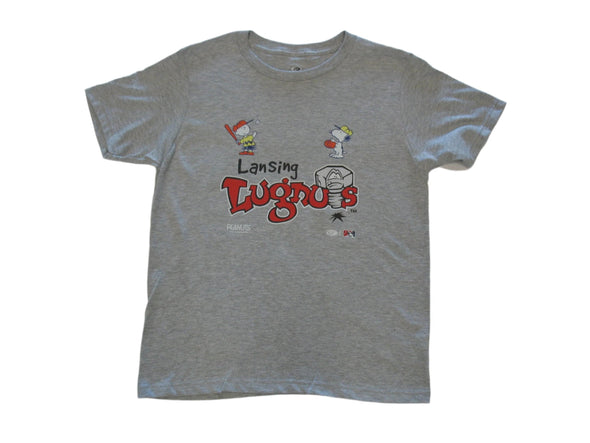 Lansing Lugnuts Youth Peanuts T-shirt