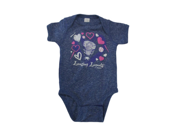 Lansing Lugnuts Infant Girls Bodysuit