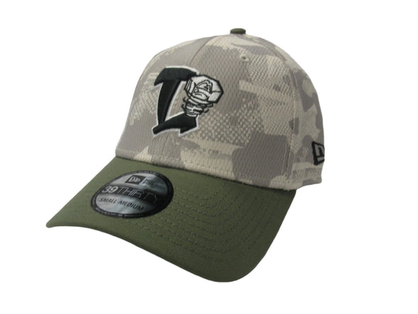 Lansing Lugnuts 2025 New Era Armed Forces 3930 Flex-fit Hat