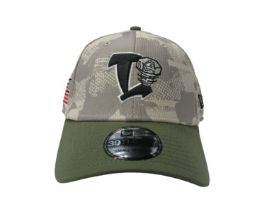 Lansing Lugnuts 2025 New Era Armed Forces 3930 Flex-fit Hat