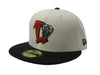 Lansing Lugnuts New Era 5950 Cream/Black Fitted Cap