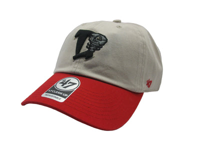 Lansing Lugnuts '47 Brand Red/Bone Clean Up Adjustable Hat