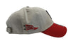 Lansing Lugnuts '47 Brand Red/Bone Clean Up Adjustable Hat