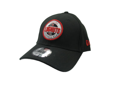Lansing Lugnuts New Era 3930 Circle Patch Flex Fit Hat