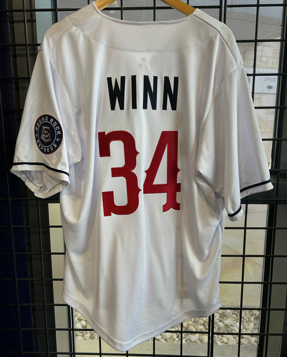 Round Rock Express Customized Sim-Stitch Home Jersey