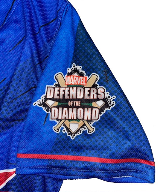 Men's Marvel Defenders of the Diamond Replica Jersey