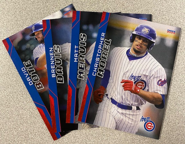 2023 Iowa Cubs Team Card Set