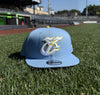 Amarillo Sod Poodles Yellow City Pigweeds New Era Blue YC 950 Snapback