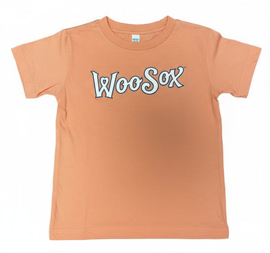 Worcester Red Sox Toddler Peach WooSox Tee