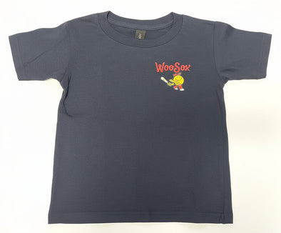 Worcester Red Sox Navy Toddler Primary Tee