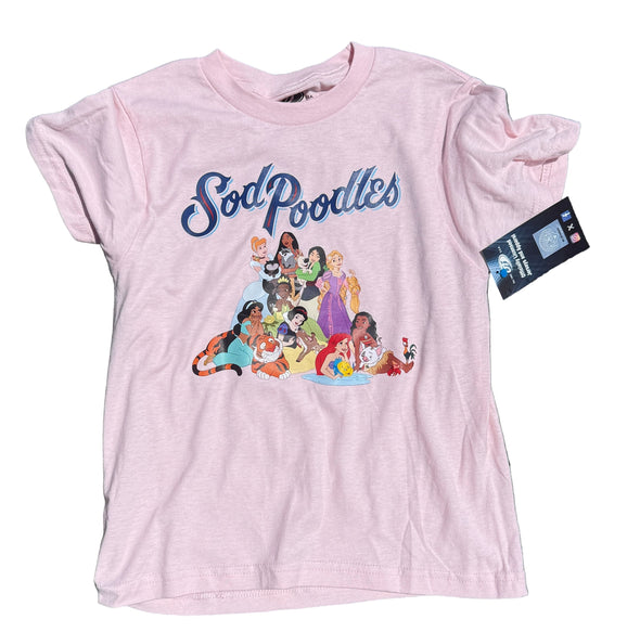 Amarillo Sod Poodles OT Youth Pink Princess Tee