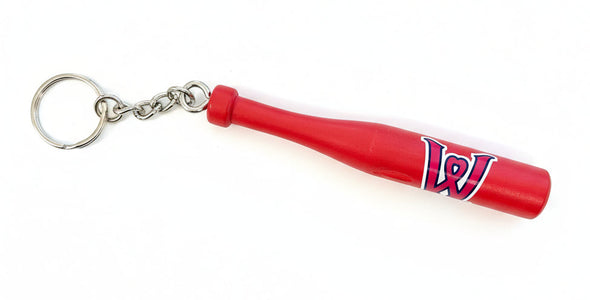 Worcester Red Sox Red Bat Keychain