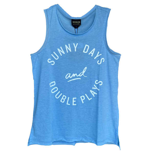 Baseballism Sunny Days & Double Plays Tank Top