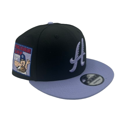 Hartford Yard Goats New Era Big League Chew Ground Ball Grape Snapback