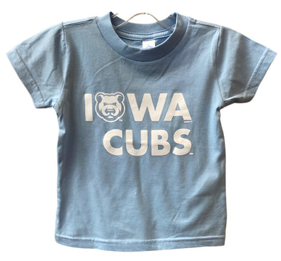 Toddler Iowa Cubs BKids Tee, Light Blue