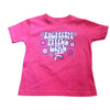 Bimmridder Hot Pink Toddler 'Fightin Phils Girl' T-Shirt