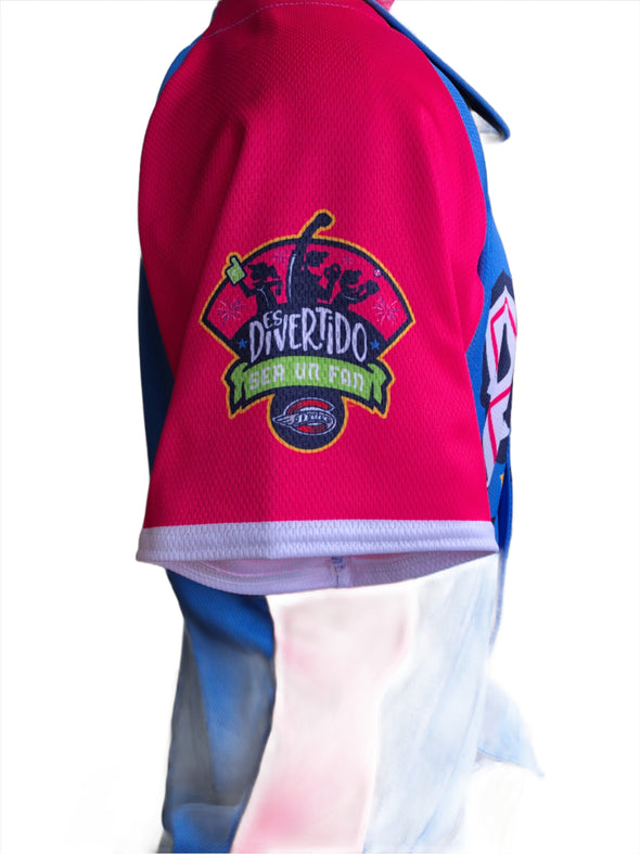 Greenville Drive OT Sublimated Ranas de los Rio Replica On Field Jersey