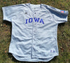 Men's Iowa Cubs Game Worn Gray Jersey #37