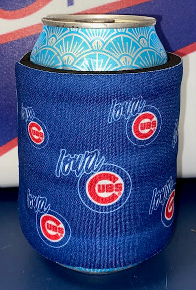 Iowa Cubs Scatter Slap Coozie