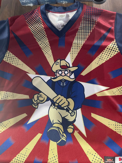 Frisco RoughRiders Defenders of the Diamond RoughRiders Marvel Jersey