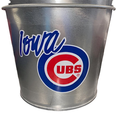 Iowa Cubs Metal Beer/Utility Bucket