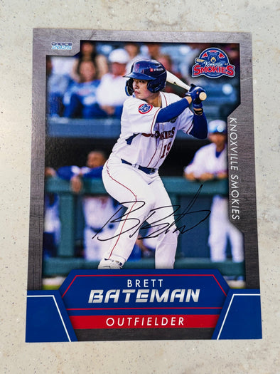 Brett Bateman Autographed 2025 Jumbo Card