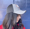 BRP New Era Flex-Fit 3930 Gray Crown & Brim Hat with Black Mesh