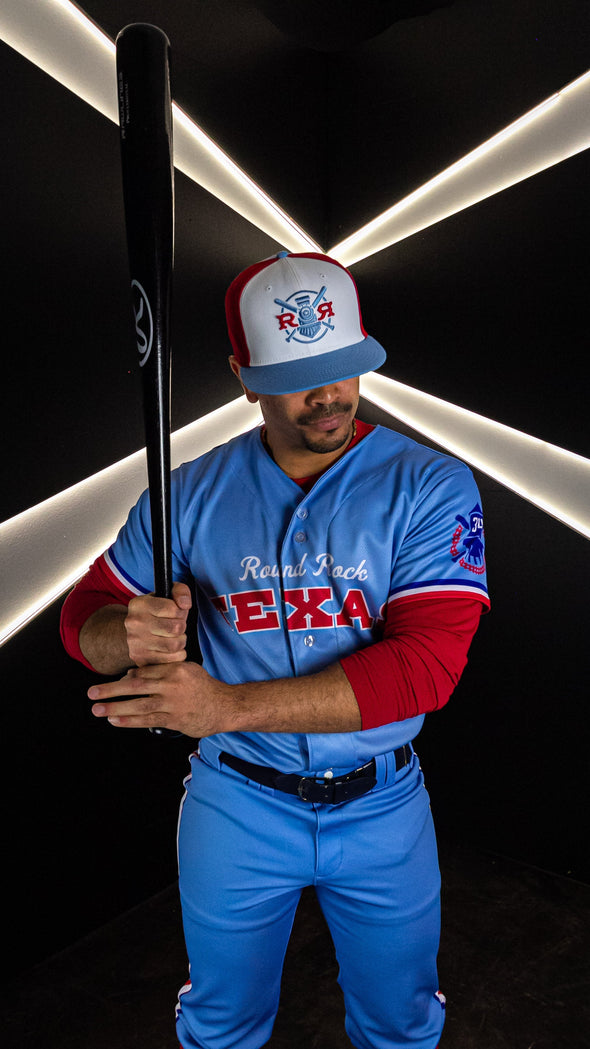 Round Rock Express 2022 Youth Fauxback Jersey Sublimated replica