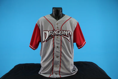 Dayton Dragons OT Sports Scarlet/Grey Replica Jersey