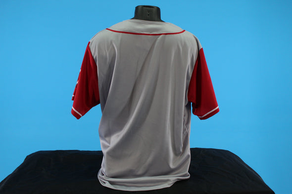 Dayton Dragons OT Sports Scarlet/Grey Replica Jersey
