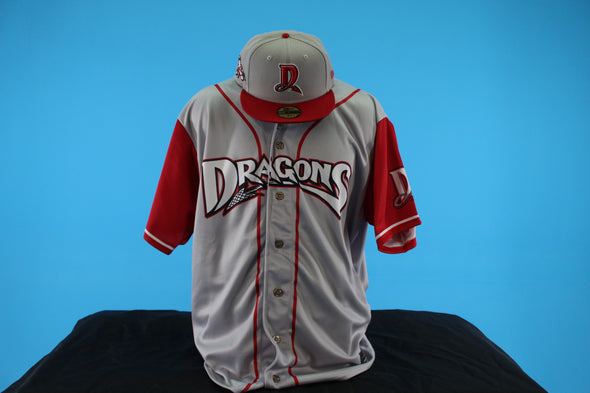 Dayton Dragons OT Sports Scarlet/Grey Replica Jersey