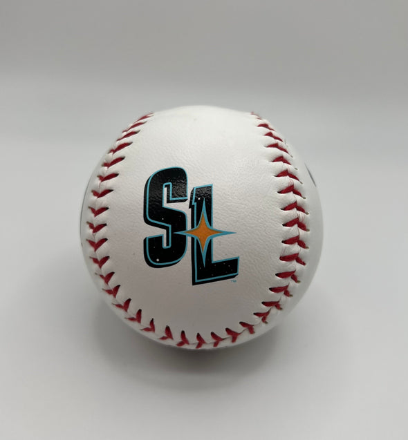 Sugar Land Space Cowboys Rawlings Ball All Logos