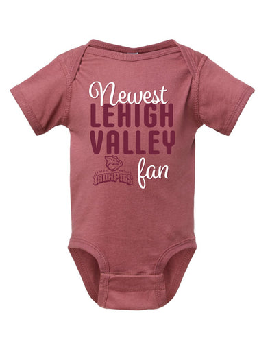 Lehigh Valley IronPigs Girls Newest Fan Onesie Rogue