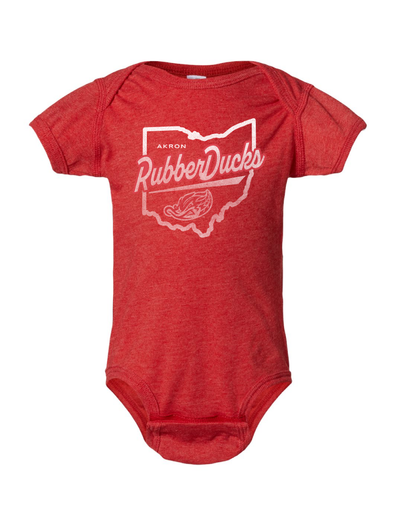 Red Ohio Onesie
