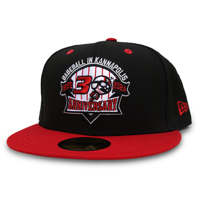 New Era Black 59FIFTY Fitted 30th Cap