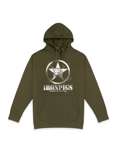 Lehigh Valley IronPigs Military Stencil Hoodie