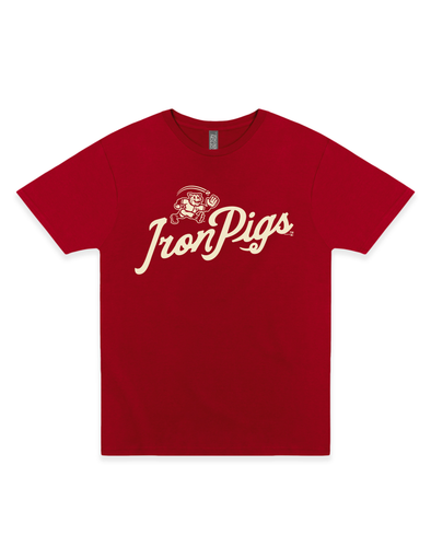 Lehigh Valley IronPigs Fauxback Mens T-Shirt