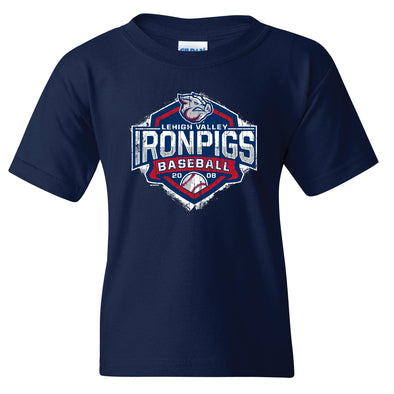 Lehigh Valley IronPigs Navy Boys Tee