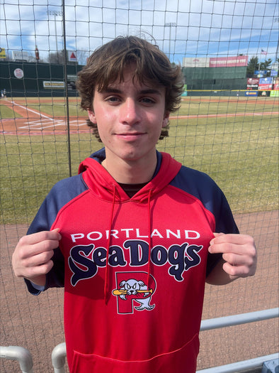 Portland Sea Dogs Short Sleeve Hoodie