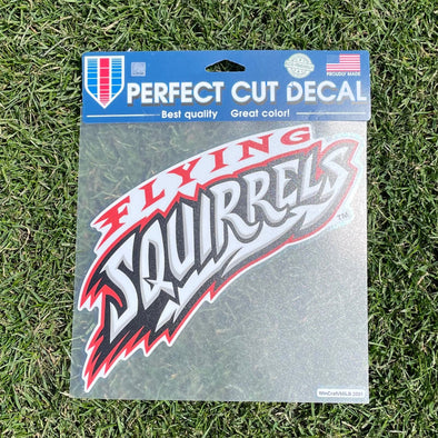 Richmond Flying Squirrels Wordmark Perfect Cut Decal