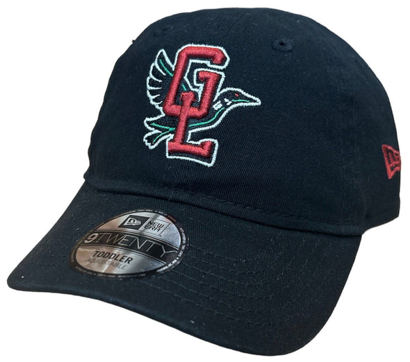 Great Lakes Loons New Era 9TWENTY Adjustable Road Cap - Toddler