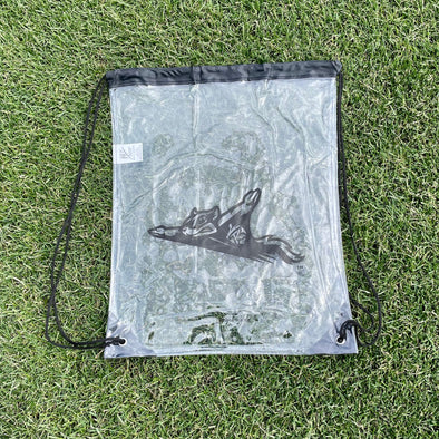 Richmond Flying Squirrels Clear Drawstring Bag